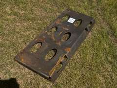 Universal Skid Steer Hitch Plate