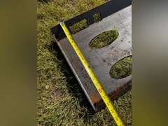 Universal Skid Steer Hitch Plate