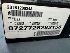 TriStar Bristol 12ga Side by Side Shotgun w/box #20TB1200348