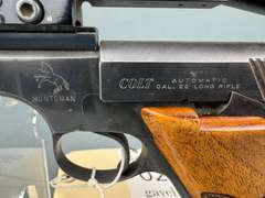 Colt Huntsman 22LR Semi-Auto Pistol w/Scope & soft case #170202-C