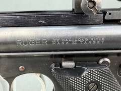 Ruger Mark II Target 22cal Semi-Auto Pistol w/Scope #215-04843