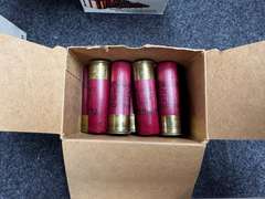 (4) Boxes 12ga Steel Shot Ammunition