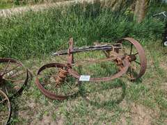 (4) Antique Metal Wheels