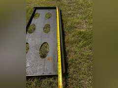 Universal Skid Steer Hitch Plate