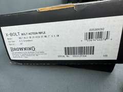 Browning X-Bolt Hells Canyon LR 6.5Creedmoor Bolt Rifle w/box #05531ZP354