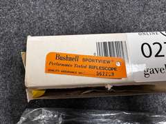 Bushnell 4 x 38mm Rifle Scope