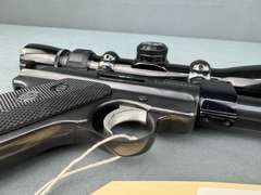 Ruger Mark II Target 22cal Semi-Auto Pistol w/Scope #215-04843