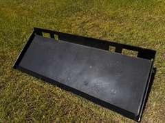 Half Moon Gusseted Skid Steer Receiver Hitch