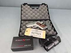 Kimber Ultra CDP Elite Status II 45ACP Semi-Auto Pistol w Laser Grips, Holster & hard case #KUL82