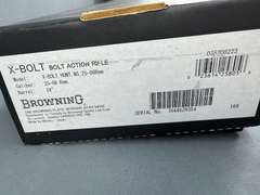Browning X-Bolt Hunter 25-06Rem Bolt Rifle NIB #78446ZR354