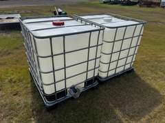(2) Liquid Transfer Totes