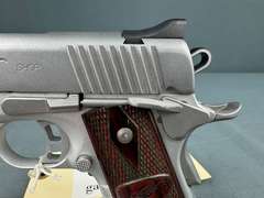 Kimber Ultra CDP Elite Status II 45ACP Semi-Auto Pistol w Laser Grips, Holster & hard case #KUL82