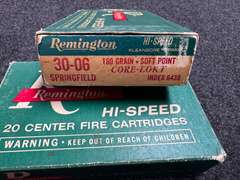 (2) Boxes 30-06 Ammunition