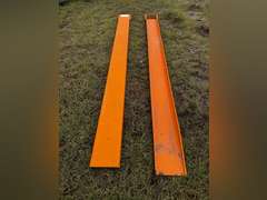 82" Steel Fork Extensions