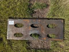 Universal Skid Steer Hitch Plate