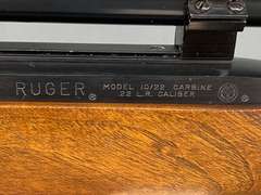 Ruger 10/22 Carbine 22LR Semi-Auto Rifle w/Scope #99898