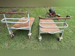 (2) Wheeled Carts