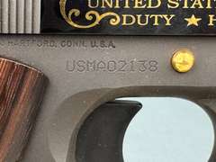 Colt 1991GUSMA US Military Academy Class of 2002 45Auto Semi-Auto Pistol w/case NIB #USMA02138