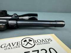 Ruger Mark II Target 22cal Semi-Auto Pistol w/Scope #215-04843