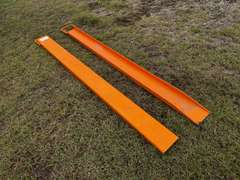 82" Steel Fork Extensions