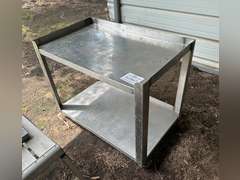 Rolling Stainless Steel Table
