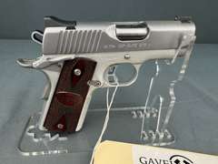 Kimber Ultra CDP Elite Status II 45ACP Semi-Auto Pistol w Laser Grips, Holster & hard case #KUL82