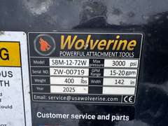 6' Wolverine Sickle Mower Attachment