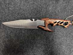 Stainless Steel Eagle Knife w/Sheath