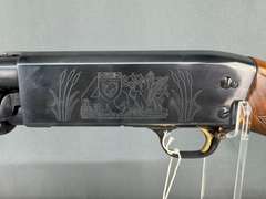 Ithaca 37 Featherlight Ducks Unlimited 12ga Pump Shotgun w/hard case #40DU0635