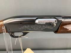 Remington 1100 12ga Semi-Auto Shotgun w/Extra Barrel, Soft Case & Box #N824217V