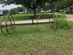 Metal Wheel Rake