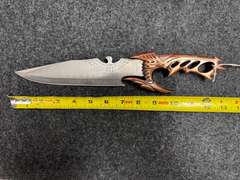 Stainless Steel Eagle Knife w/Sheath