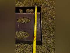 Universal Skid Steer Hitch Plate