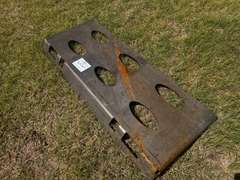 Universal Skid Steer Hitch Plate