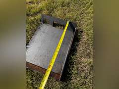Open Center Viewpoint Weldable Quick Attach Blank Plate