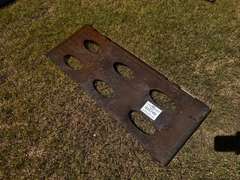 Universal Skid Steer Hitch Plate