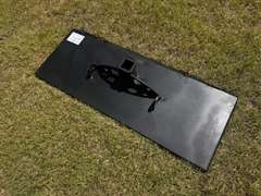 Half Moon Gusseted Skid Steer Receiver Hitch