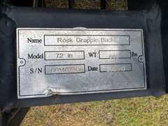 6' Rock Grapple Bucket Attachment