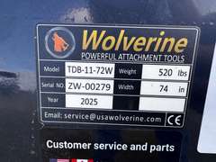 2025 Wolverine 74" Smooth Bucket