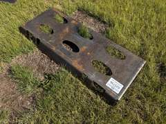 Universal Skid Steer Hitch Plate