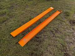 82" Steel Fork Extensions