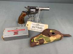 Smith & Wesson 925 38S&W Revolver w/Holster & Ammo #AE26120
