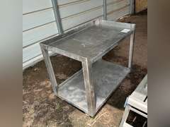 Rolling Stainless Steel Table