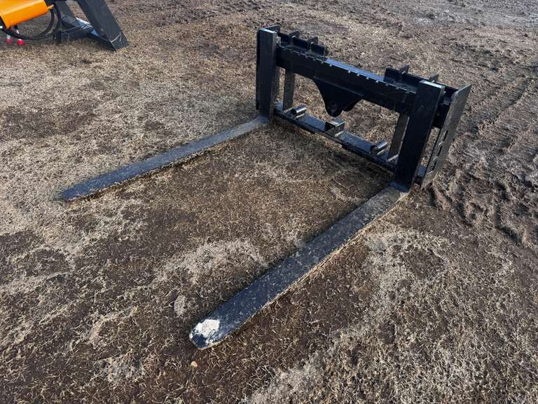 4' Skid Steer 3-Way Fork Attachment