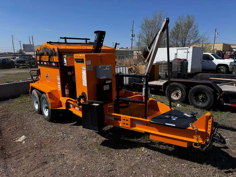 2024 KM International 8000TEDD Asphalt Hotbox Trailer