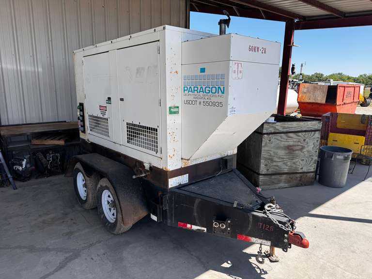 2006 Kohler 4P10W Generator Trailer