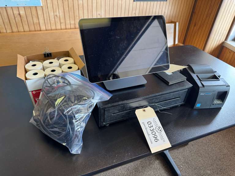 Square Reader POS System, Printer, & Cash Drawer