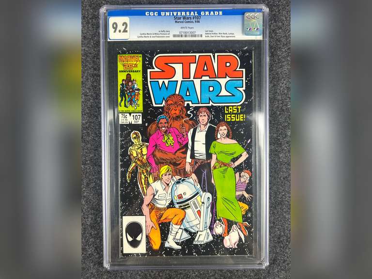 Star Wars #107 - Marvel Comics, 9/86