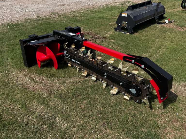 48" Raytree Trencher Attachment - Gold Tooth/Case Hardened