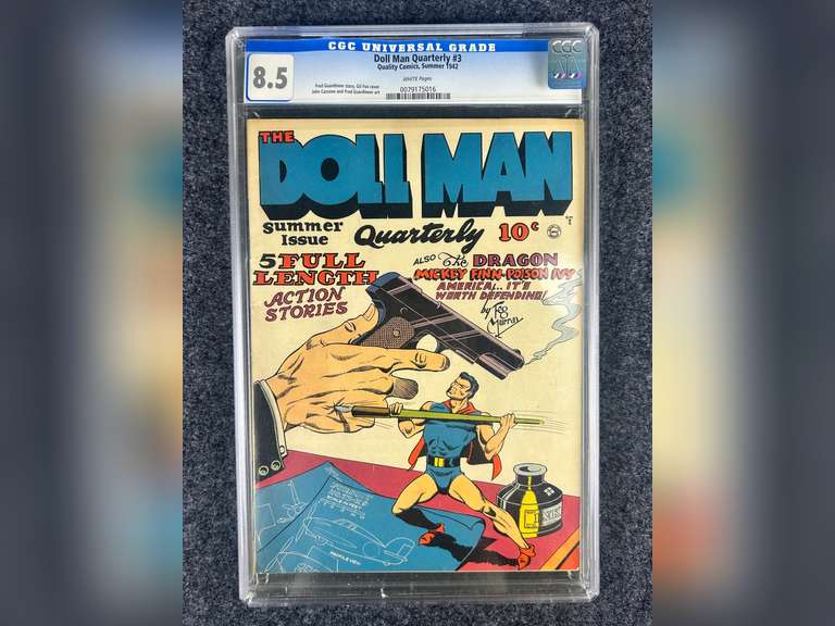 The Doll Man Quarterly #3 - Quality Comics, Summer 1942